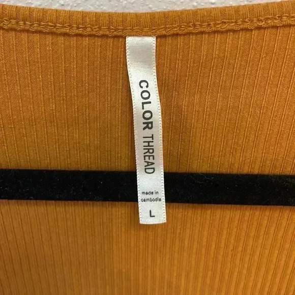 Women’s Ribbed Long Sleeved Bodysuit - Picture 4 of 6